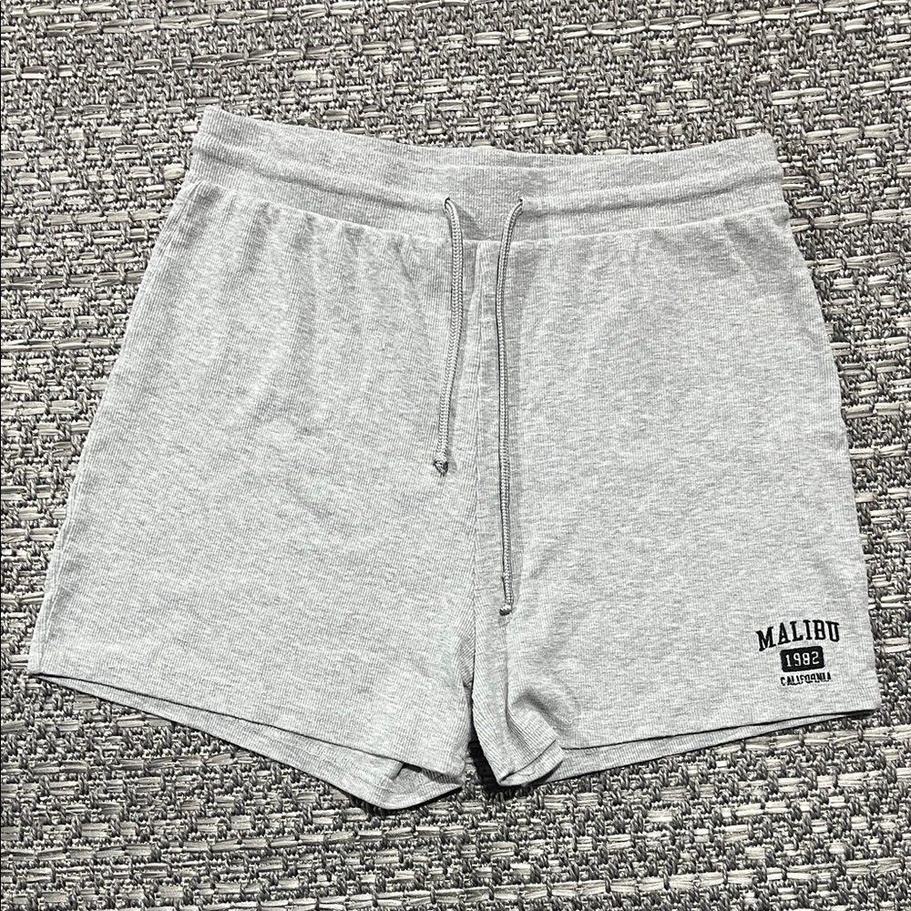 Ardene | Heather Gray Casual Thin High Rise Shorts